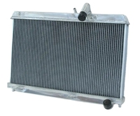Radiator balap aluminium cocok untuk Mazda RX8 RX-8 FE Seri 1 13B MSP SE17 Coupe Renesis 4 Port Rotary 1.3L bensin 2003-2008