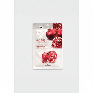 Pomegranate Extract Brightening Anti-Aging Moisturizing/Hydrating <b>Sheet</b> Mask Essential South Korea Skincare - Product Image 2