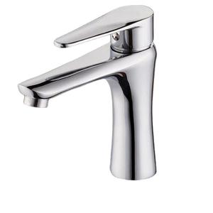 Grifo monomando de cobre para lavabo con válvula cerámica, de un solo orificio, para montaje en encimera de baño. - Product Image 5