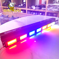 BAOBAO rouge bleu Flash rvb stroboscope avertissement polic lumières camion lumières feu arrière phare phare aluminium 9-36V 4x4 pour JEEP