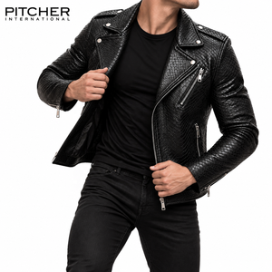 Wholesale <b>Mens</b> <b>Leather</b> <b>Jacket</b> Genuine <b>Sheepskin</b> <b>Jacket</b> Custom Branding Retail Supplier US Sizes USA Factory - Product Image 2