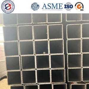 <span class=keywords><strong>Tubo</strong></span> Cuadrado de Acero Dulce ASTM A500 Q235B Q345B SS400, 30x30 60x60 120x120mm, <span class=keywords><strong>Tubo</strong></span> Negro ERW - Product Image 3