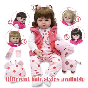 Muñecas Bebé Reborn Realistas de 47 cm, Accesorios para Niñas, Juguetes, Cuerpo Completo de Silicona Vinílica, Muñeca Bebé Reborn de Silicona Realista - Product Image 2