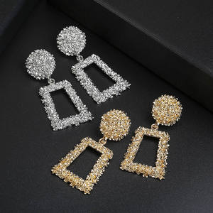 <span class=keywords><strong>Pendientes</strong></span> geométricos Vintage, <span class=keywords><strong>pendientes</strong></span> de mujer de Color dorado, gran nueva moda, <span class=keywords><strong>pendientes</strong></span> de gota bohemios, Joyería Moderna - Product Image 2