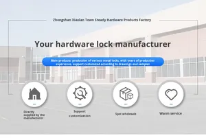 Hiện Đại Mỹ Kẽm hợp kim khóa cửa với Chống trộm & tính năng bền Combo xử lý chốt chết chìa khóa cho xuất khẩu sang thị trường Mỹ - Product Image 6