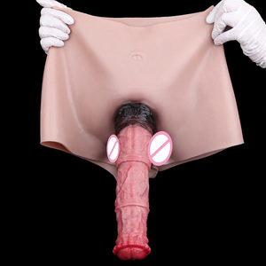 FAAK 8.95 * 5.6 pouces, grande manchon pénien en silicone en forme de cheval fantastique, de qualité médicale, pour l'amélioration masculine, pour adultes - Product Image 5