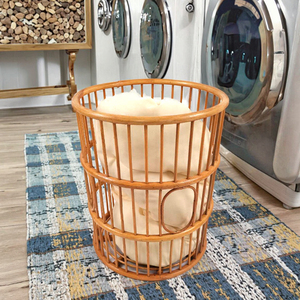 Tùy Chỉnh Mây Dệt Giỏ Hot Hộ Gia Đình Gấp Vải Quần Áo Giặt <span class=keywords><strong>Hamper</strong></span> Cho Phòng Tắm Lưu Trữ Hình Chữ Nhật Hình Dạng - Product Image 5