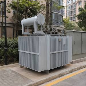 Transformateur de répartition immergé dans l'huile, triphasé 11 kV, en cuivre et aluminium amorphe, pour rénovation de réseau - Product Image 1