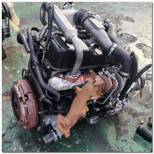 Motor Diésel Usado Original Japonés 4JH1T 4JH1 para Camioneta Isuzu D-max, Ensamblaje de Motor - Product Image 4