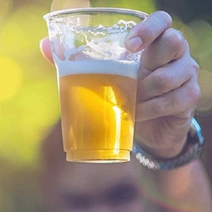 Bicchieri Monouso Biodegradabili Trasparenti da 250ml in PLA, Resistenti ed Ecologici - Product Image 4