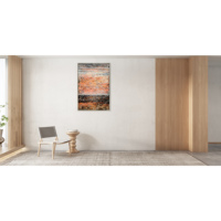 Peinture à l'huile abstraite personnalisée en gros sur toile, impression nature morte, imperméable et écologique pour la décoration murale de salon et d'hôtels