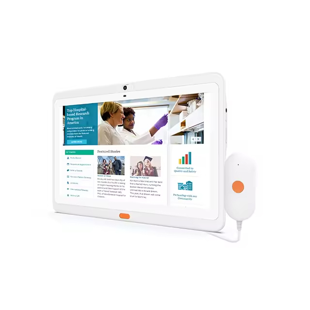 WH1336T 13.3 Inch RK3566 Android Tablet Hospital Wall Mounted Medical Digital Signage with Call Button for Advertising Equipment