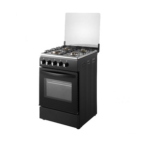 Cuisinière à gaz professionnelle 4 brûleurs 2800 PA avec four et fonction grill, 50 cm de large, autoportante, style africain - Product Image 1