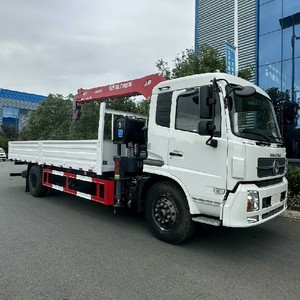 รถเครนติดรถบรรทุก Dongfeng 4X2 8 ตัน พร้อมบูมยืดหดได้ 6.3 ตัน 10 ตัน ราคาโรงงาน ขาย - Product Image 3