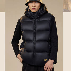 Black Shine <span class=keywords><strong>sans</strong></span> manches dame équestre vers le bas gilet utilitaire unisexe équitation bouffant gilet femmes gilets gilets avec cordon de serrage capuche - Product Image 5