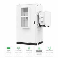 Armoire industrielle de stockage de batteries solaires 241 kWh pour système micro-réseau de réduction des pics de consommation en grande usine