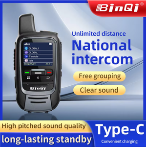 Radio Walkie Talkie GXINPOC 4G POC BQ300, Intercomunicador Global Bidireccional, Compatible con Tarjeta SIM GSM - Product Image 2