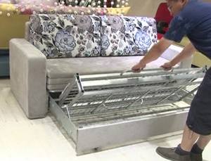 Marco <span class=keywords><strong>de</strong></span> cama futón plegable agrandado con cubierta extraíble - Product Image 6