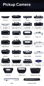 Tùy chỉnh 1080P AHD xe phía sau xem máy ảnh cho Nissan Navara D23 NP300 xe phía sau xem Pickup xe tải tầm nhìn ban đêm máy ảnh <span class=keywords><strong>Chrome</strong></span> - Product Image 6