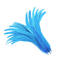 Plumes de coq en gros de 16-18 pouces, mélange de couleurs pour l'artisanat DIY, décorations de costumes de carnaval et de festival de samba