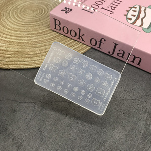 Molde <span class=keywords><strong>de</strong></span> silicona para decoración <span class=keywords><strong>de</strong></span> uñas con lazo, patrón en relieve <span class=keywords><strong>de</strong></span> cadena tridimensional, decoración <span class=keywords><strong>de</strong></span> uñas portátil, venta al por mayor - Product Image 4