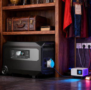 Off Grid Lifepo4 Battery Tragbare Powerstation UPS HP6000 4608Wh Solar Generator 6000W Best Portable Power Station For <b>Tv</b> - Product Image 6