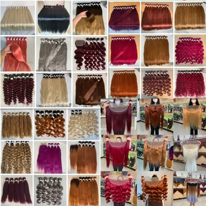 KEMY HAIR Vente en gros 12A Meilleure Qualité Cheveux Humains Bruts Vierge Remy Brésiliens 100% Naturels avec Cuticules Alignées, Lots de Cheveux à Double Trame Faite à la Machine - Product Image 6