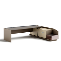 Haute qualité luxe patron PDG bureau Table d'ordinateur haut de gamme Simple président président mobilier de bureau bureau exécutif bureau