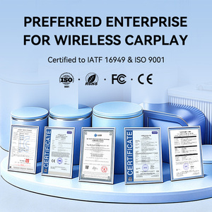 Adaptador Inalámbrico CarPlay Mini Ultra con Indicador LED, Emparejamiento Automático, Compatible con <span class=keywords><strong>Apple</strong></span> CarPlay con Cable y Android Auto, para Proveedores de Carlinkit - Product Image 3