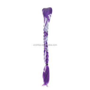 <span class=keywords><strong>Queue</strong></span> <span class=keywords><strong>de</strong></span> <span class=keywords><strong>cheval</strong></span> synthétique violette pour déguisement, <span class=keywords><strong>coiffure</strong></span> <span class=keywords><strong>de</strong></span> 24 pouces <span class=keywords><strong>de</strong></span> long avec pinces pour enfants et filles, Halloween, Noël - Product Image 4