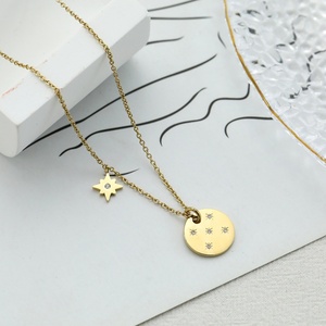 Collar de Estrella de Acero Inoxidable Personalizado al por Mayor 2024, a la Moda, Resistente al Deslustre y al Agua - Product Image 6