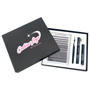 <strong>Lash</strong> <strong>Clusters</strong> Custom Wholesale Private Label <strong>Cluster</strong> <strong>Lashes</strong> Kit Custom Logo 40D Hand Made <strong>Lash</strong> <strong>Clusters</strong> - Product Image 4