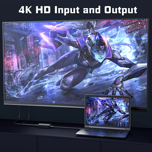 Tarjeta de Captura de Video RGB para Transmisión <span class=keywords><strong>en</strong></span> Vivo, USB 3.0 Tipo-C, Grabadora de Video 4K MP4 VHS - Product Image 4