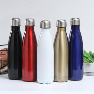 Gobelets en acier inoxydable colorés recyclables OEM/ODM pour boissons froides, 500 ml et 750 ml, avec couvercle et adaptés à l'impression UV DTF - Product Image 1