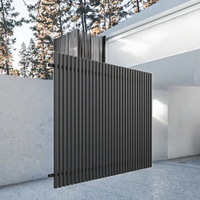 Rampe en aluminium moderne, personnalisable en taille et en couleur, adaptée aux escaliers intérieurs et extérieurs