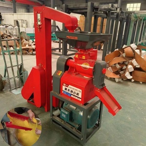 Machine à décortiquer et à moudre le riz domestique à grande vitesse, petite taille, combinée, pour applications en atelier agricole - Product Image 1
