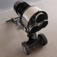 Meuleuse à béton pour sols en marbre et terrazzo HTG-250D, bon marché, 220V, monophasée, tête simple