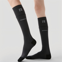Chaussettes de compression professionnelles pour femmes personnalisables, chaussettes de course à pied, de yoga, de fitness, chaussettes de mollet, chaussettes de sport amincissantes de performance