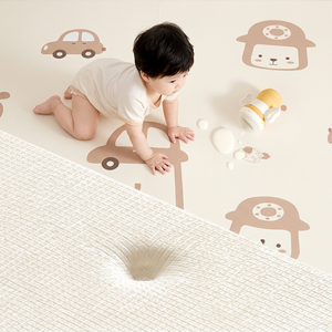Tapis d'éveil musical EiffelHome XPE en mousse épaisse pour bébés de 0 à 24 mois, design moderne et simple, pour usage domestique, tapis pliable à assembler - Product Image 5