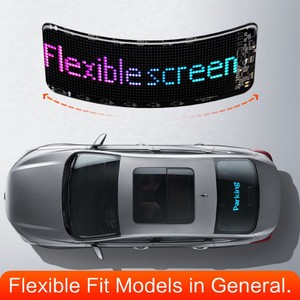 Chất lượng cao kỹ thuật số LED hiển thị cho sân khấu quảng cáo trong nhà ngoài trời văn bản hoạt hình chức năng cho có thể đứng Poster xe cửa sổ - Product Image 5