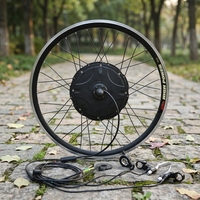 Kit de conversion de moteur sans balais sans engrenage Graceebikes GT-5000W 48V-72V 5000W pour vélos électriques avec écran LCD et tube de roue arrière