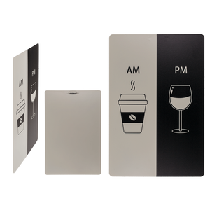 Panneau métallique AM - PM, - Product Image 1