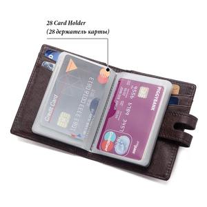 HUMERPAUL <strong>Card</strong> <strong>Holder</strong> <strong>Wallet</strong> Homens De Couro Genuino Das Mulheres Do Cartao 28 Atm <strong>Card</strong> Anti Rdif <strong>Wallet</strong> - Product Image 4