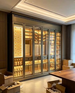 Armadio <span class=keywords><strong>per</strong></span> Vini in Acciaio Inox a Temperatura Costante e Porta Sigari Personalizzato, Arredamento <span class=keywords><strong>per</strong></span> Casa Modello 002 Aoleidun Prodotto a Guangdong - Product Image 6