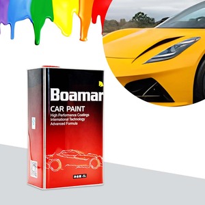 Boamar Professional Automotive <b>Clear</b> Coat High <b>Gloss</b> High Solid 2K Car Paint Scratch Resistant UV Protection Spray - Product Image 1