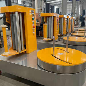 LP600s <b>Stretch</b> Film Luggage Machine Wrapping Suitcase Wrapping Machine Airport Luggage <b>Wrap</b> Packing Machine - Product Image 5