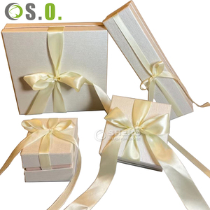Pendant <b>Necklace</b> Silver Jewelry Portable Jewelry <b>Gift</b> <b>Box</b> and Bag Set Packaging with logo - Product Image 3