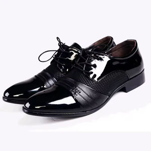 Chaussures Oxford pour hommes de style britannique de haute qualité, en cuir véritable, imperméables, pour le bureau, les occasions formelles, les mariages - Product Image 4