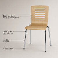 Chaise de restaurant en bois à prix d'usine, chaise de salle à manger en bois rembourrée, chaise de salle à manger en bois massif