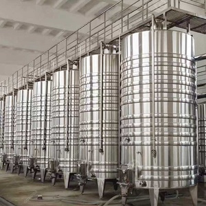 Sistema de enfriamiento de vino Tanque de fermentación de almacenamiento de acero inoxidable <span class=keywords><strong>pequeño</strong></span> 100 litros 200l 5000l Sidra para tamaño de fermentador de vino - Product Image 2